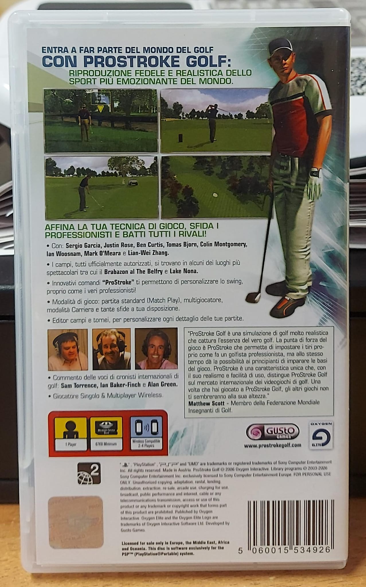 PROSTROKE GOLF WORLD TOUR 2007