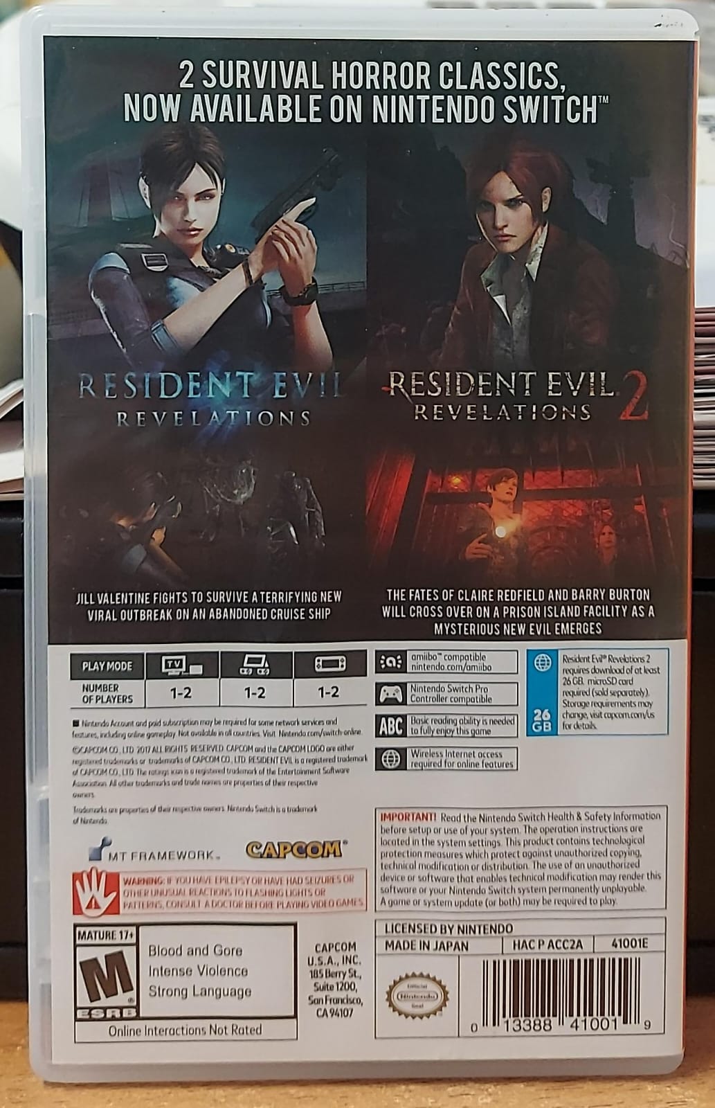 RESIDENT EVIL REVELATIONS COLLECTION