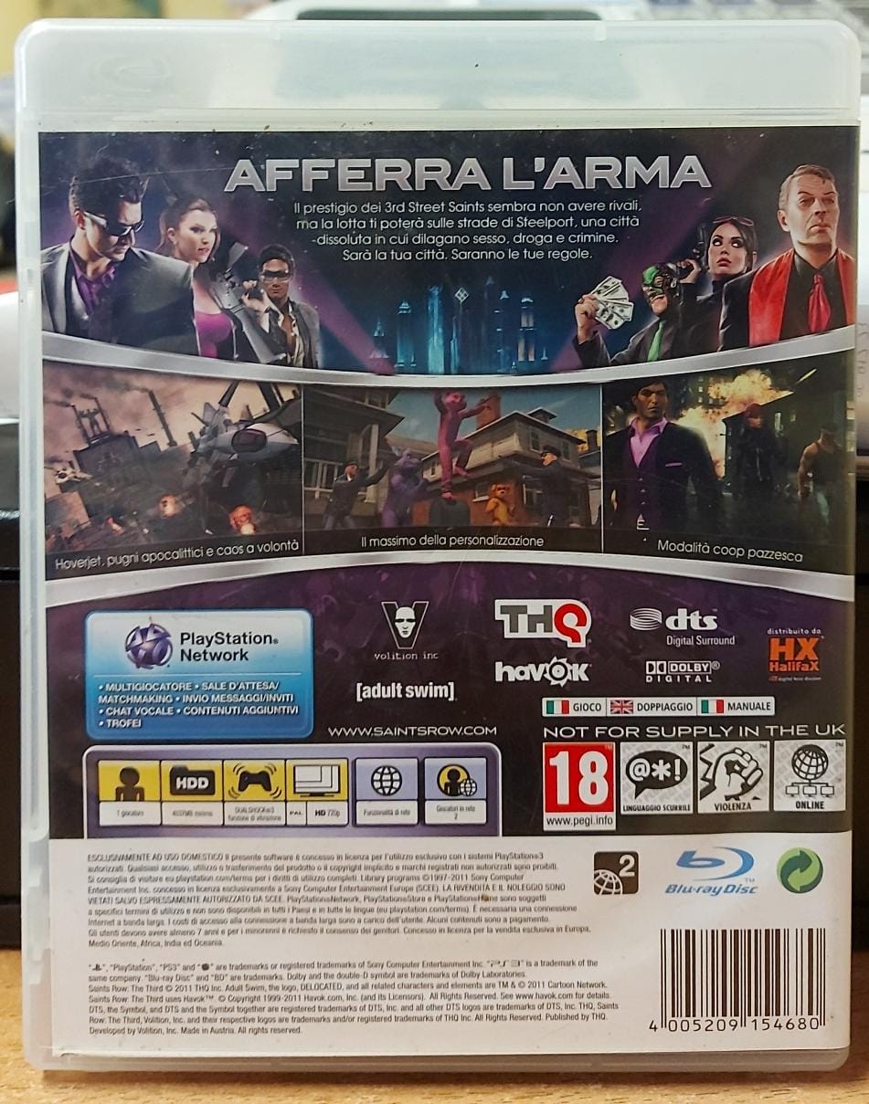 SAINTS ROW - THE THIRD