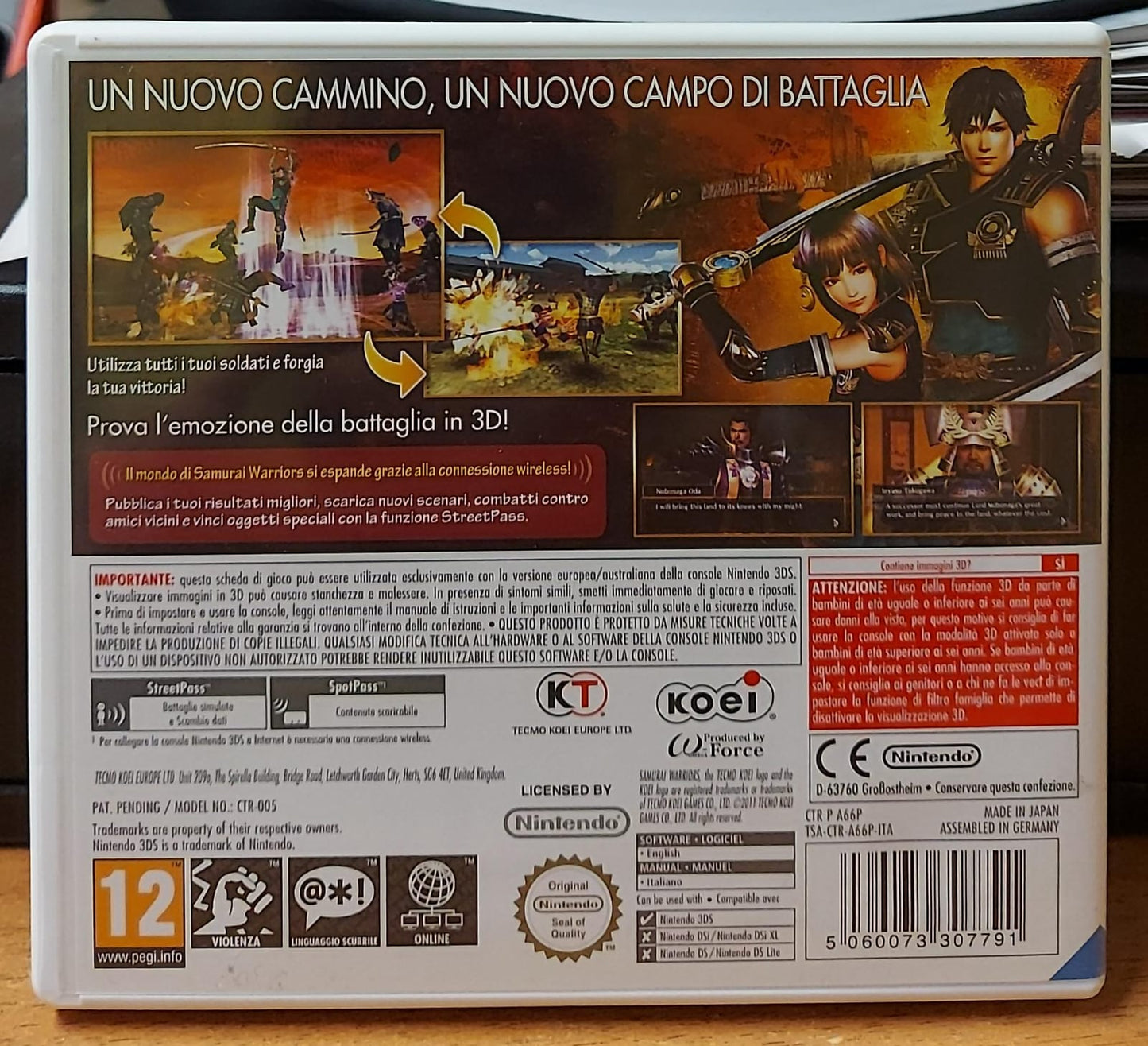 SAMURAI WARRIORS CHRONICLES