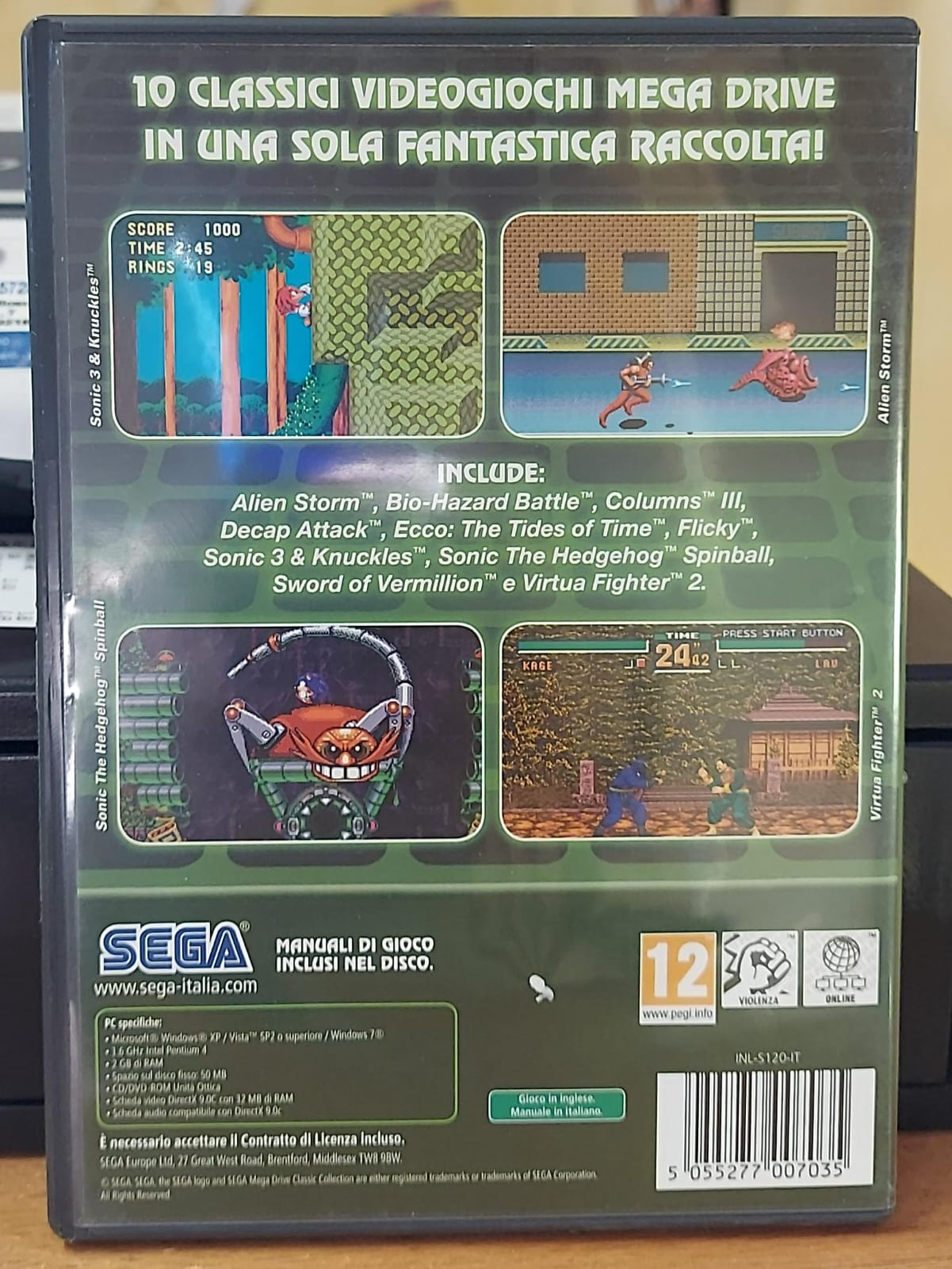 SEGA MEGA DRIVE CLASSIC COLLECTION VOLUME 3