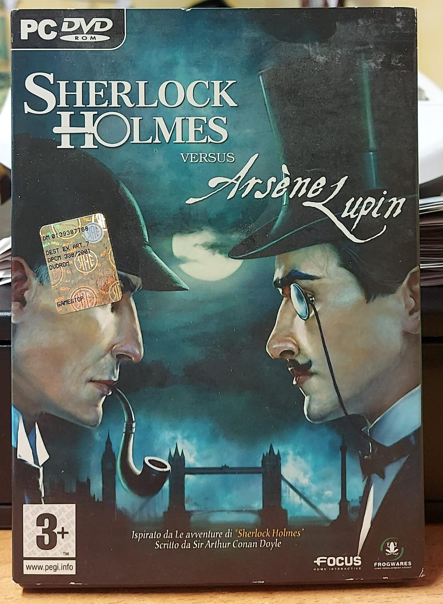 SHERLOCK HOLMES VERSUS ARSENE LUPIN