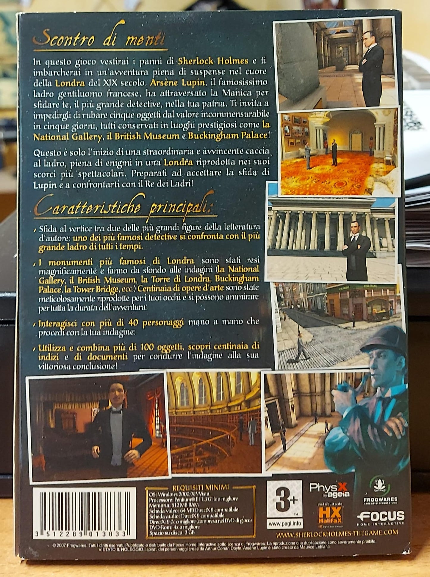 SHERLOCK HOLMES VERSUS ARSENE LUPIN