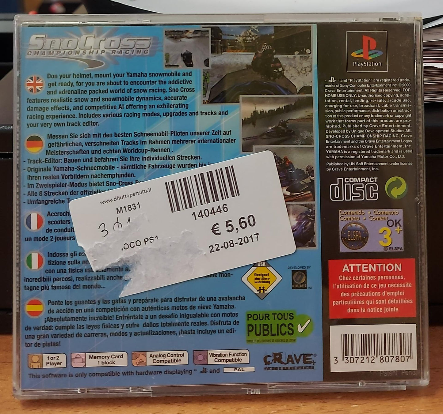 SNO CROSS CHAMPIONSHIP RACING