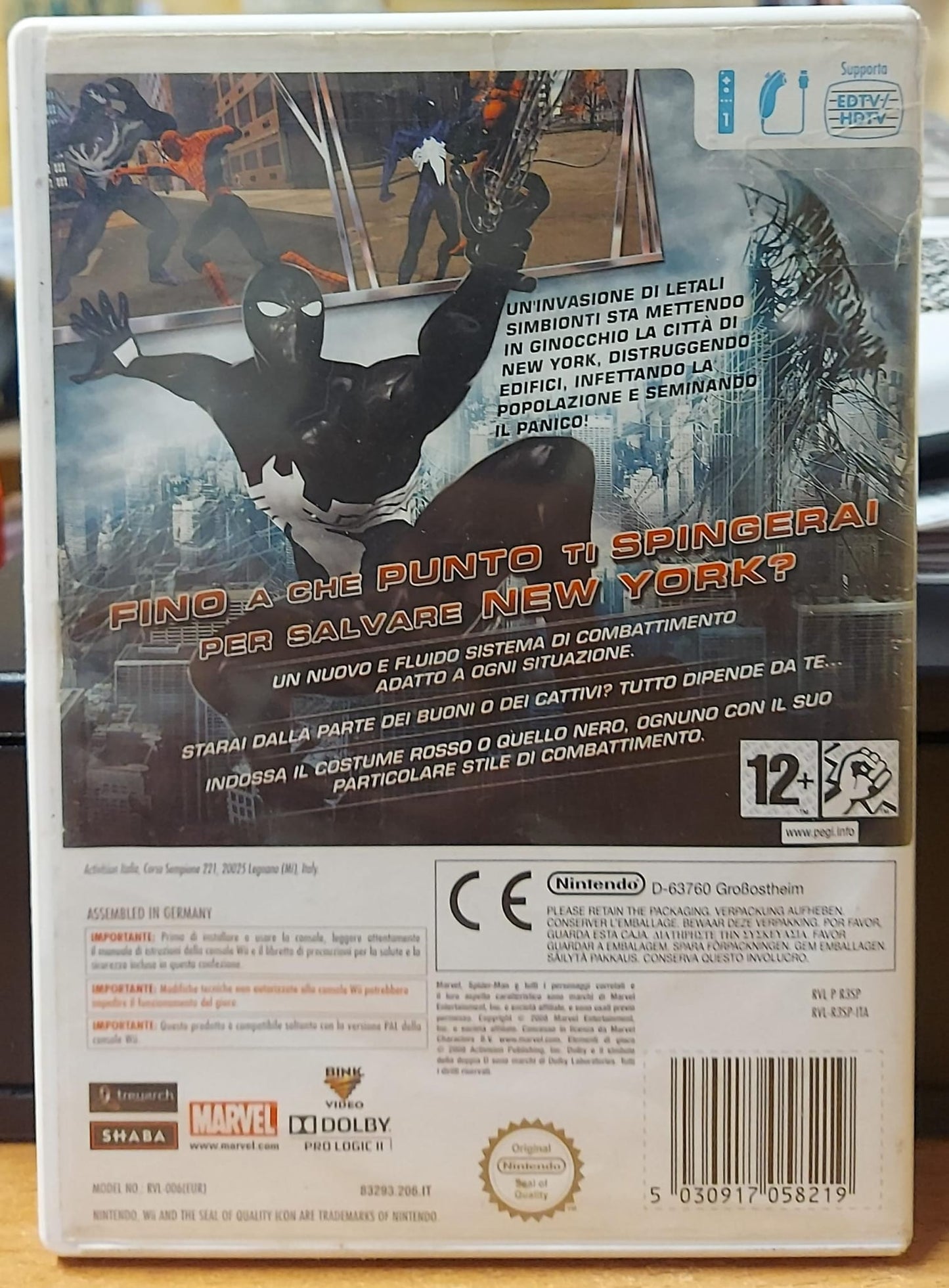 SPIDER-MAN IL REGNO DELLE OMBRE