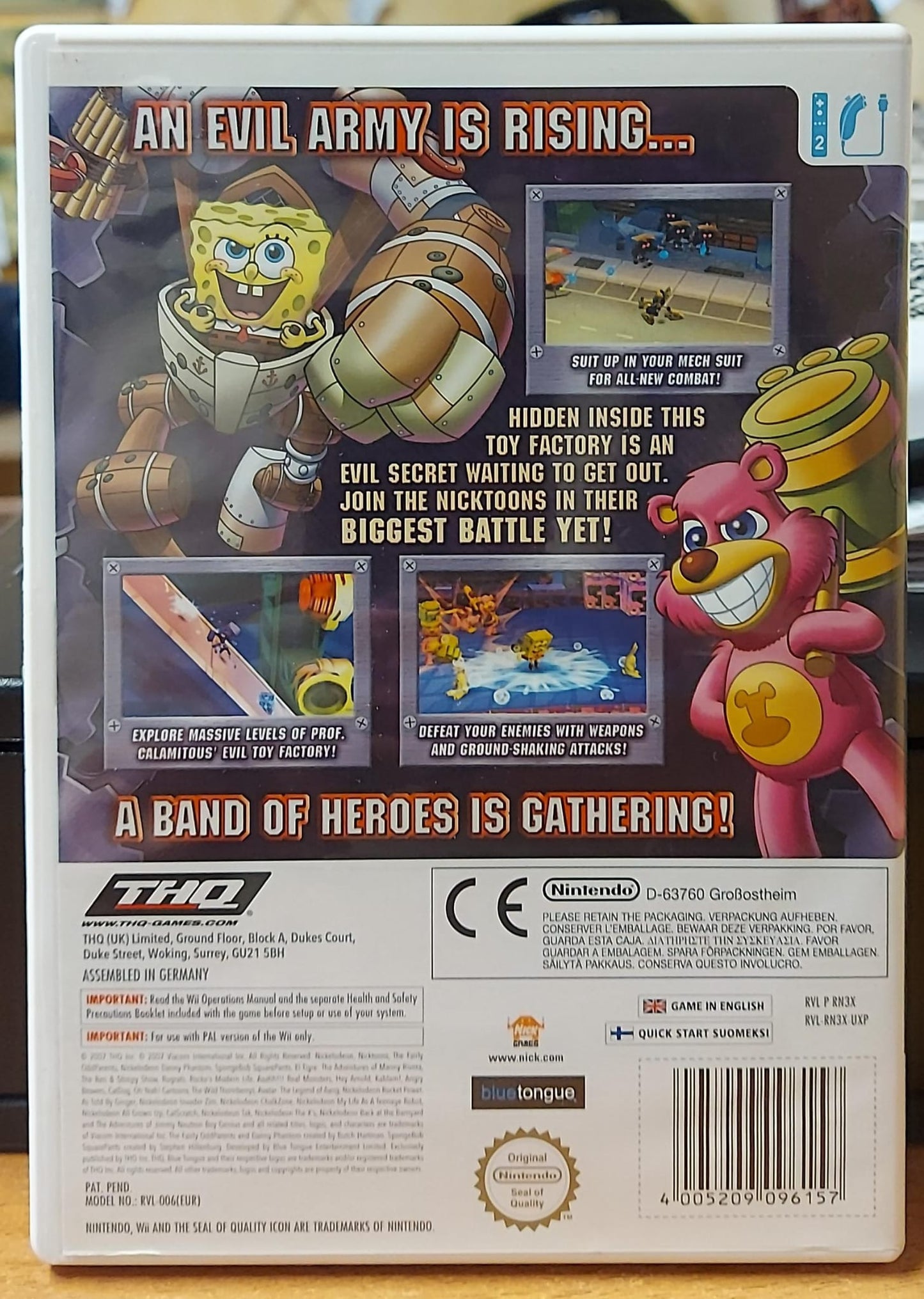 SPONGEBOB L'ATTACCO DEI TOYBOTS