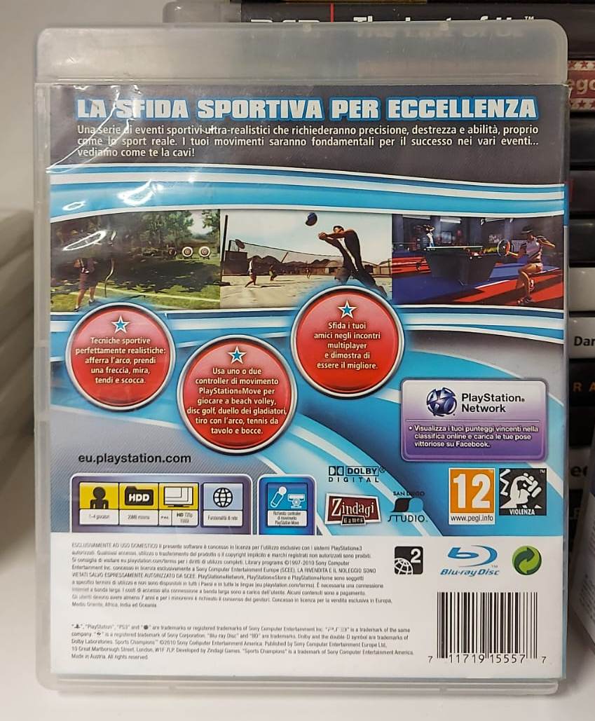 SPORTS CHAMPIONS - MOVE RICHIESTO