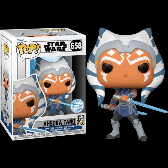 STAR WARS CLONE WARS 658 AHSOKA 9CM FUNKO
