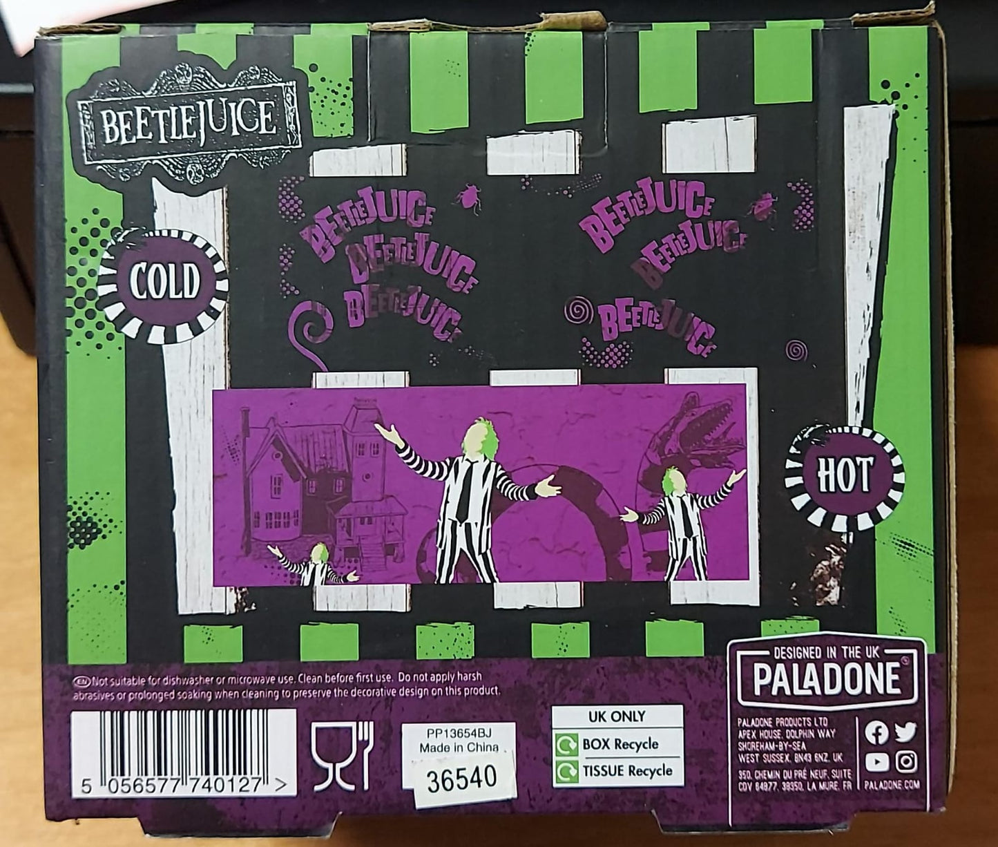 TAZZA TERMICA XL BEETLEJUICE