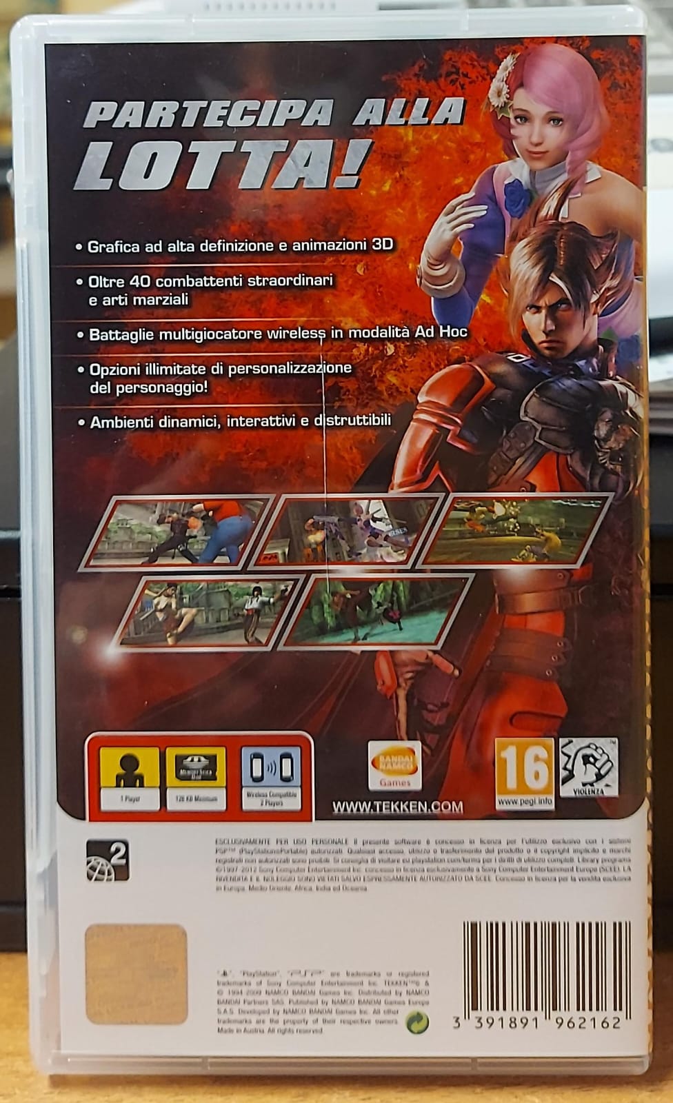 TEKKEN 6 - PSP ESSENTIALS
