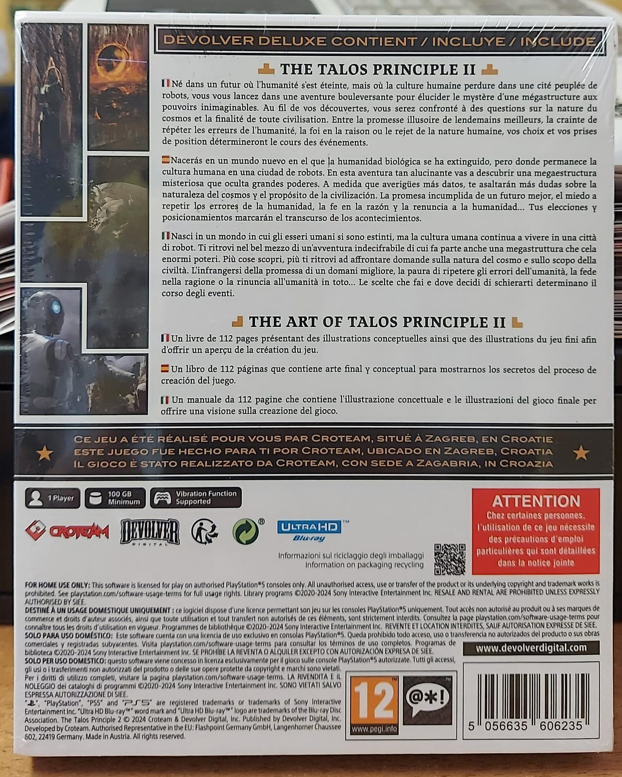 THE TALOS PRINCIPLE 2 DELUXE - NUOVO MAI APERTO