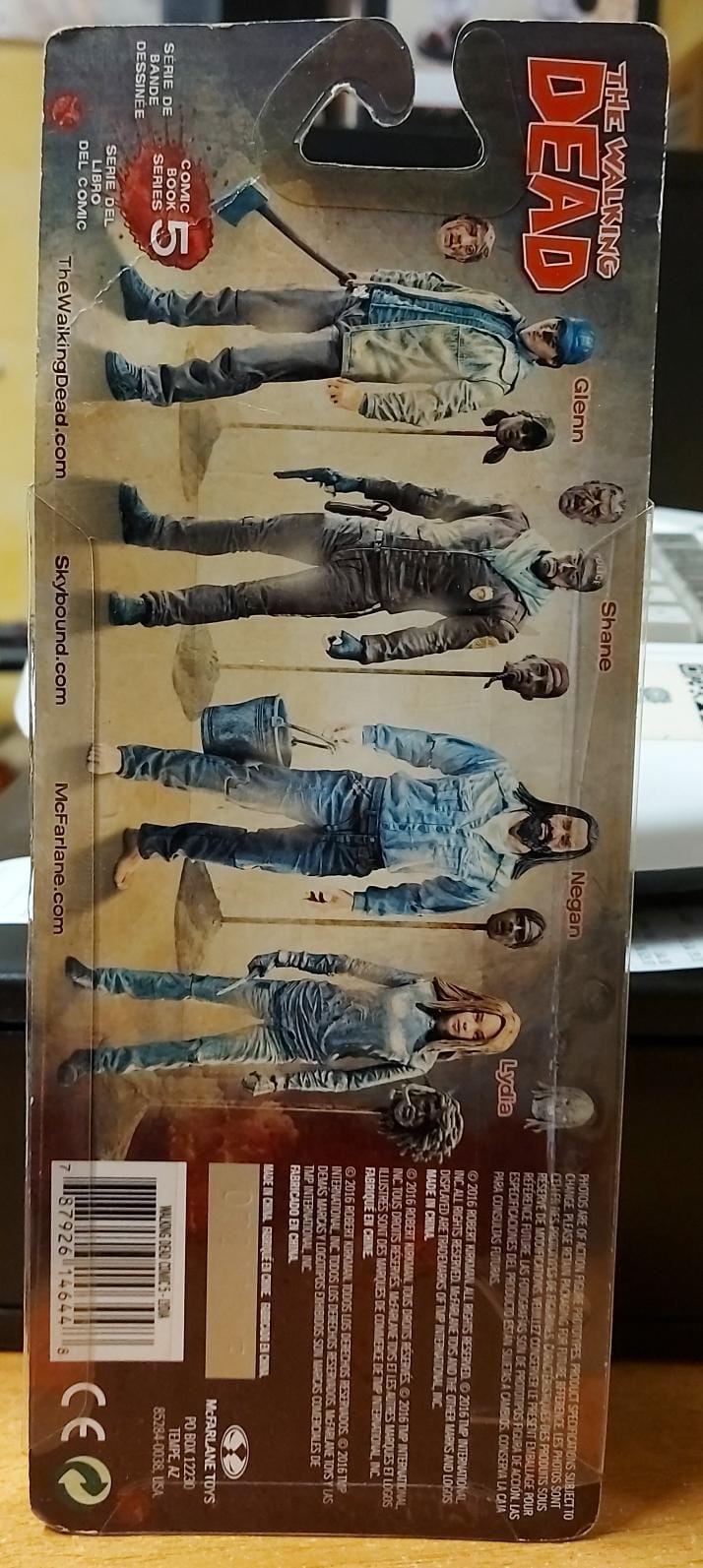 THE WALKING DEAD LYDIA SERIES 5 MCFARLANE ACTION FIGURE