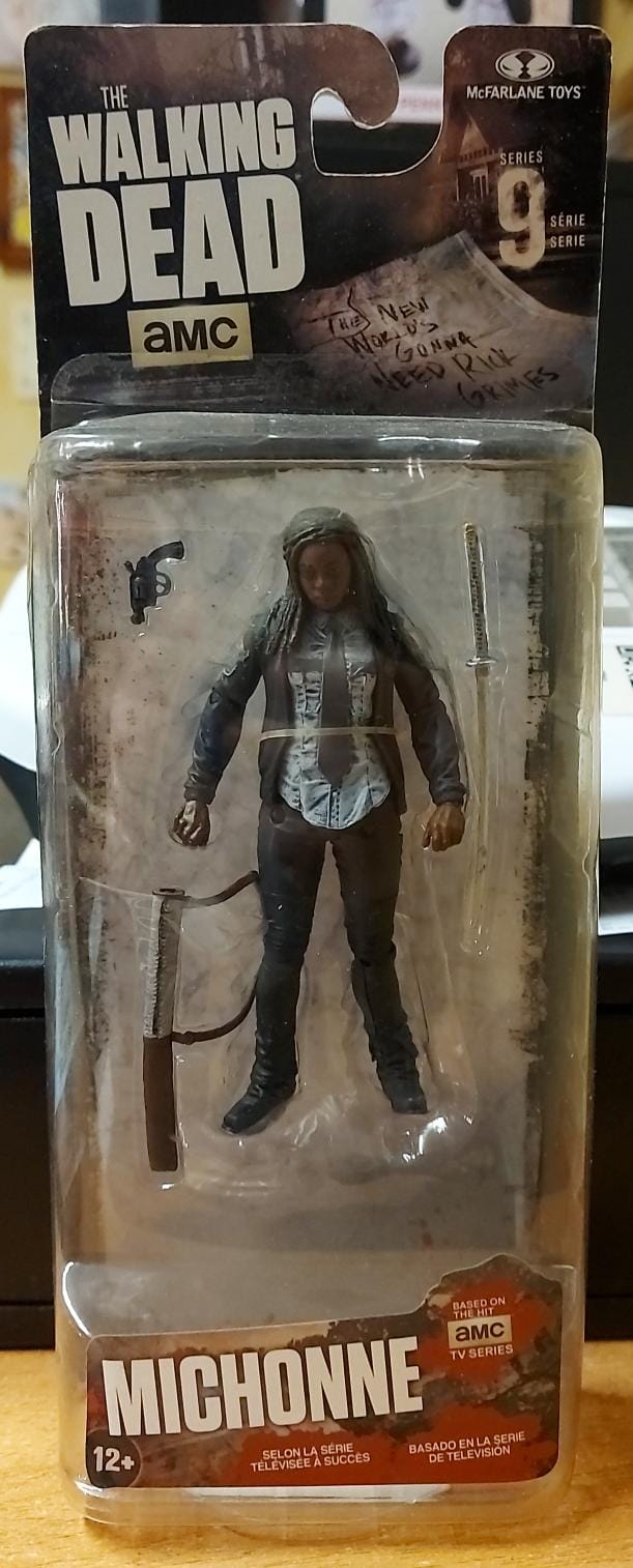 THE WALKING DEAD MICHONNE SERIES 9 MCFARLANE ACTION FIGURE