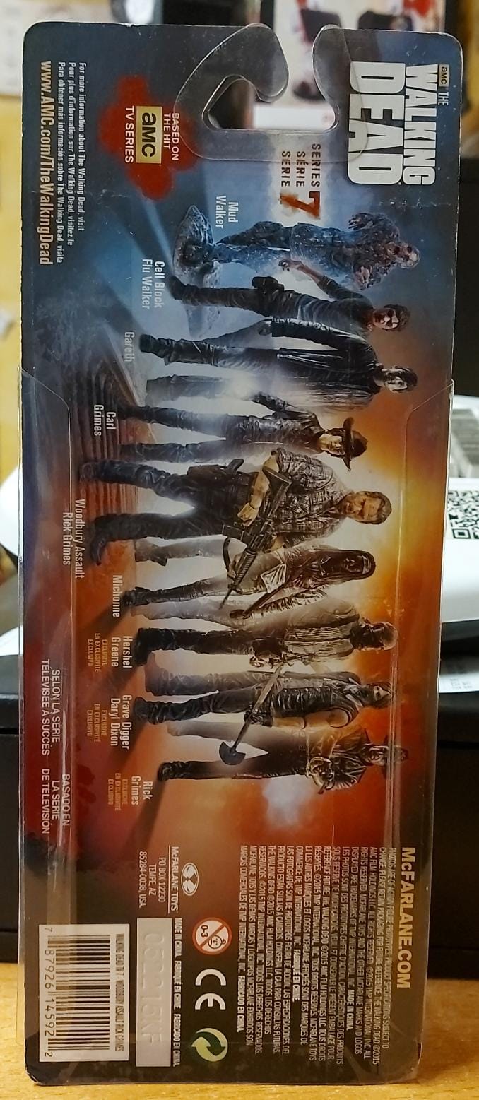 THE WALKING DEAD RICK GRIMES SERIES 7 MCFARLANE ACTION FIGURE
