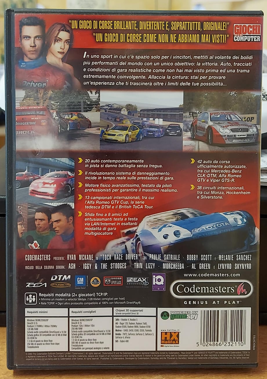 TOCA RACE DRIVER