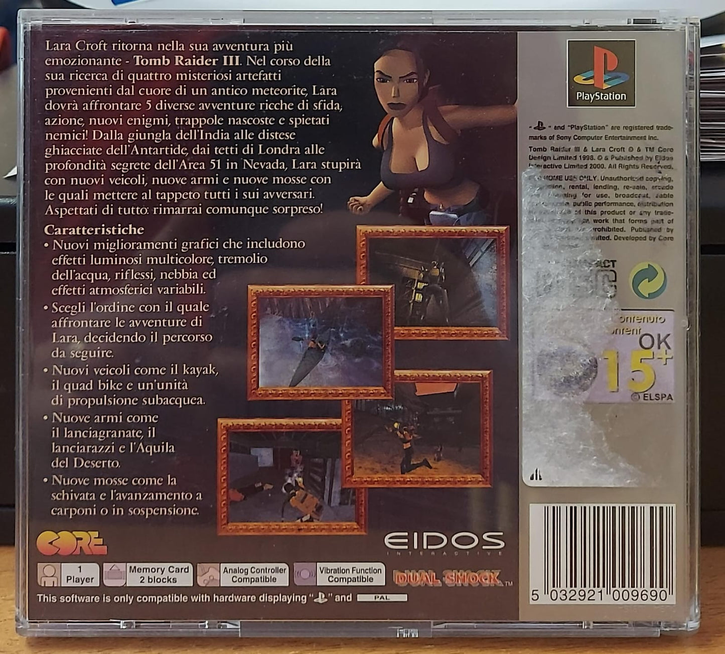 TOMB RAIDER 3 - PLATINUM