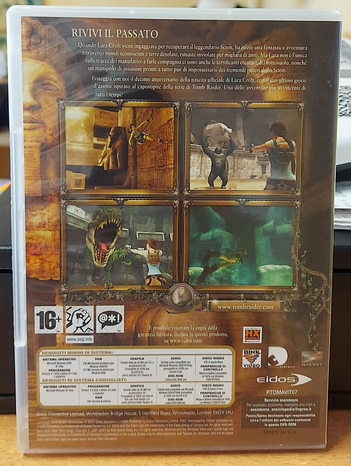 TOMB RAIDER ANNIVERSARY