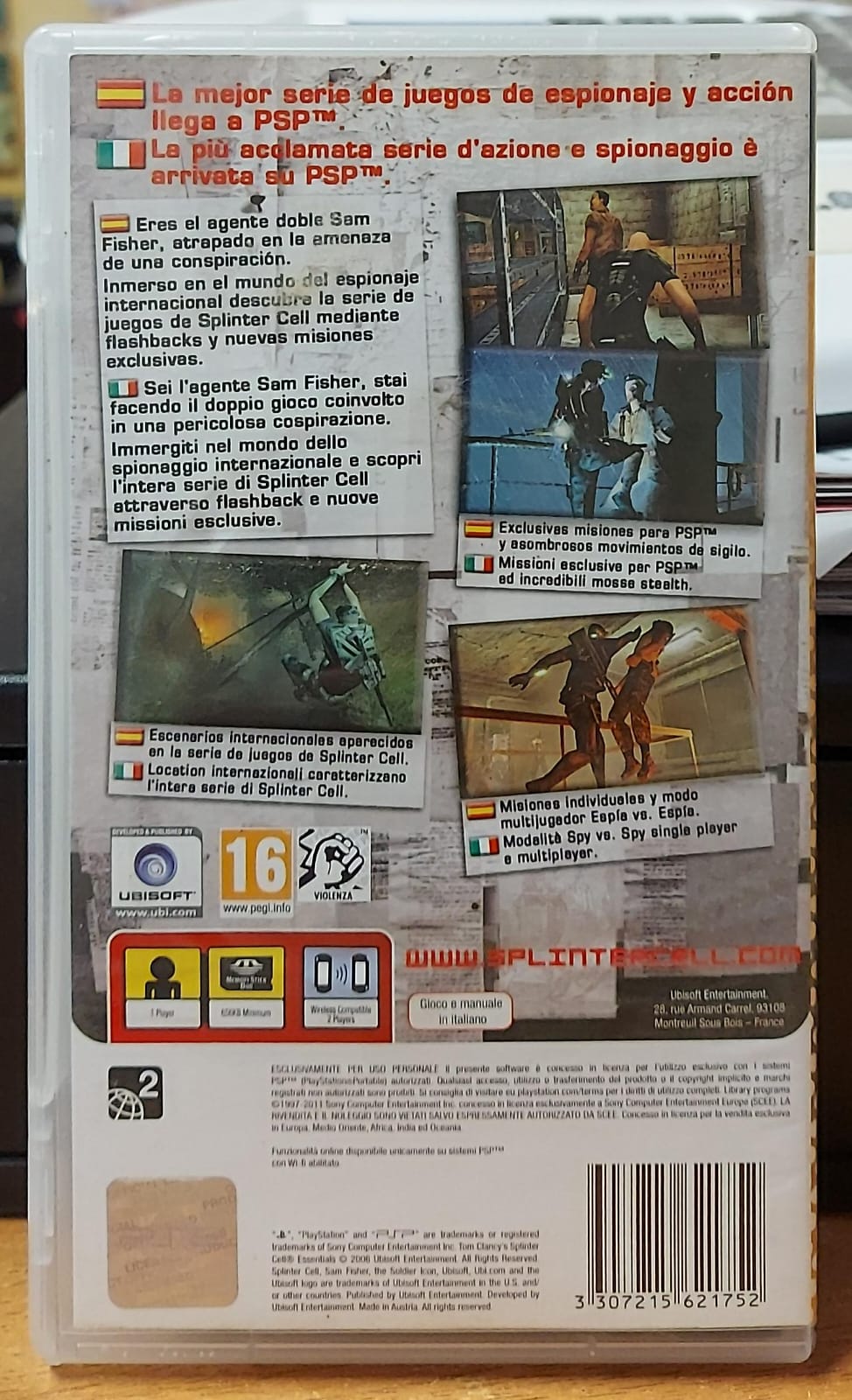 TOM CLANCY'S SPLINTER CELL ESSENTIALS - ESSENTIALS