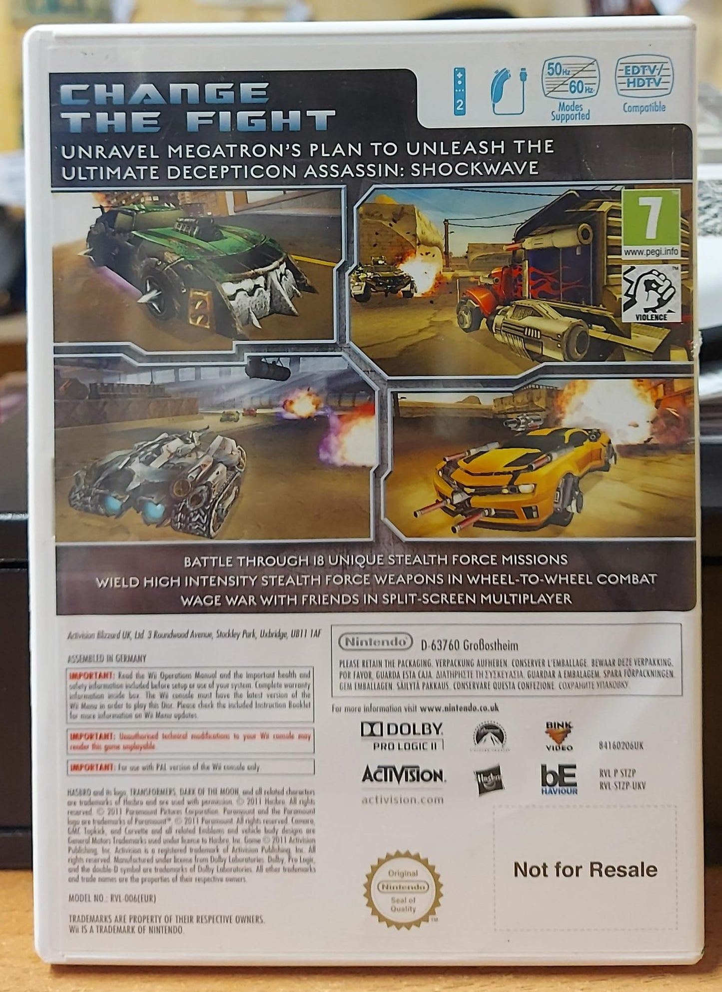 TRANSFORMERS DARK OF THE MOON
