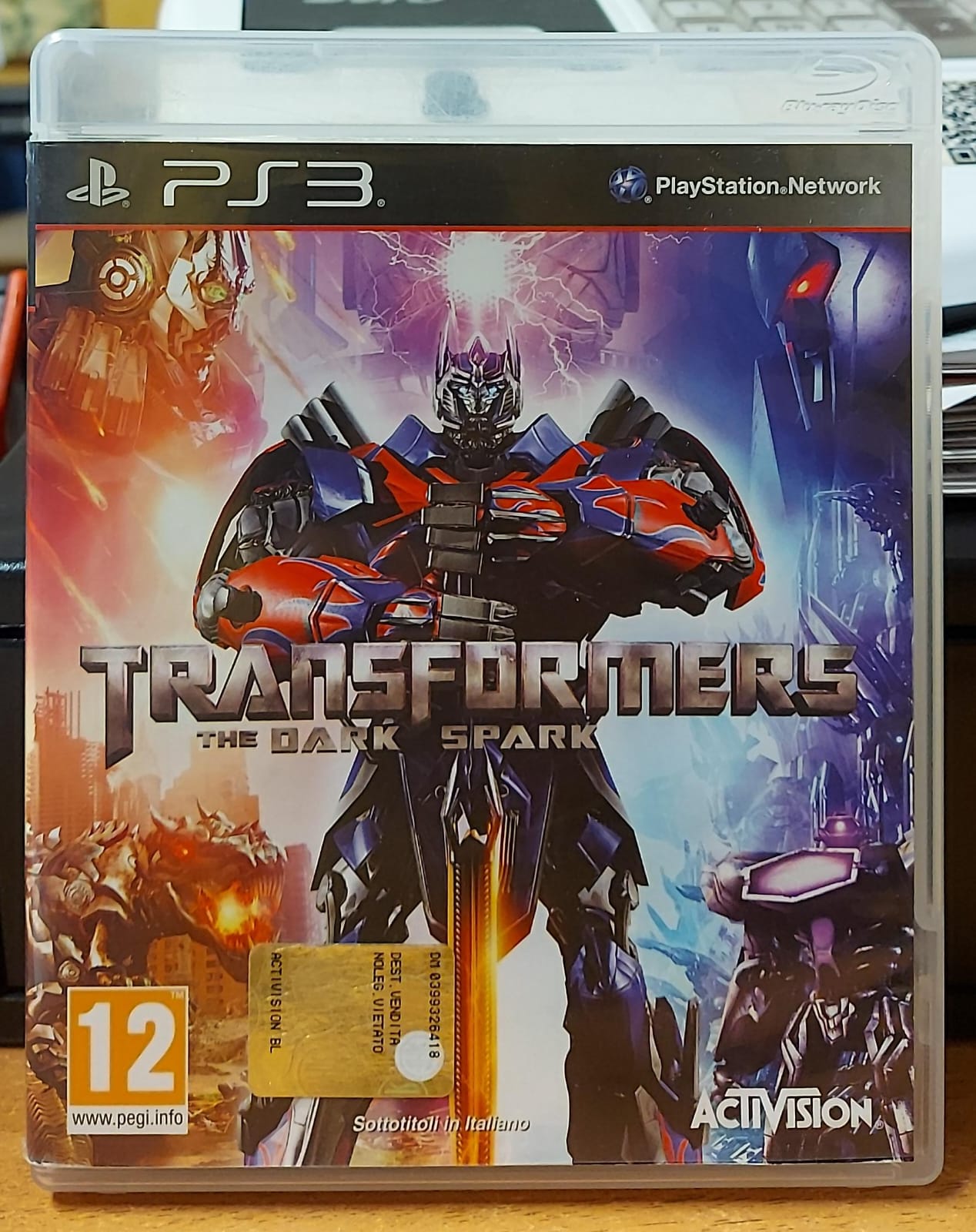 TRANSFORMERS THE DARK SPARK