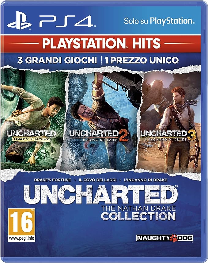 UNCHARTED - THE NATHAN DRAKE COLLECTION - NUOVO MAI APERTO