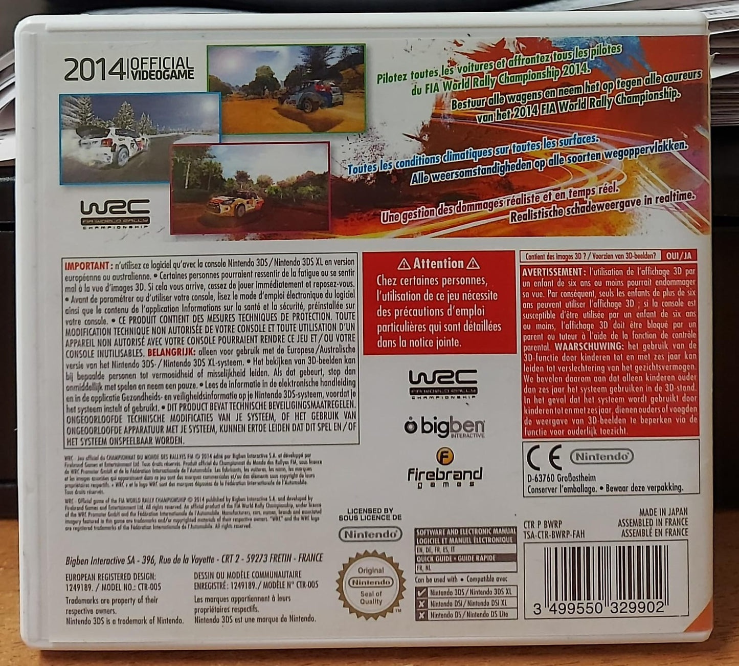 WRC FIA WORLD RALLY CHAMPIONSHIP THE OFFICIAL GAME