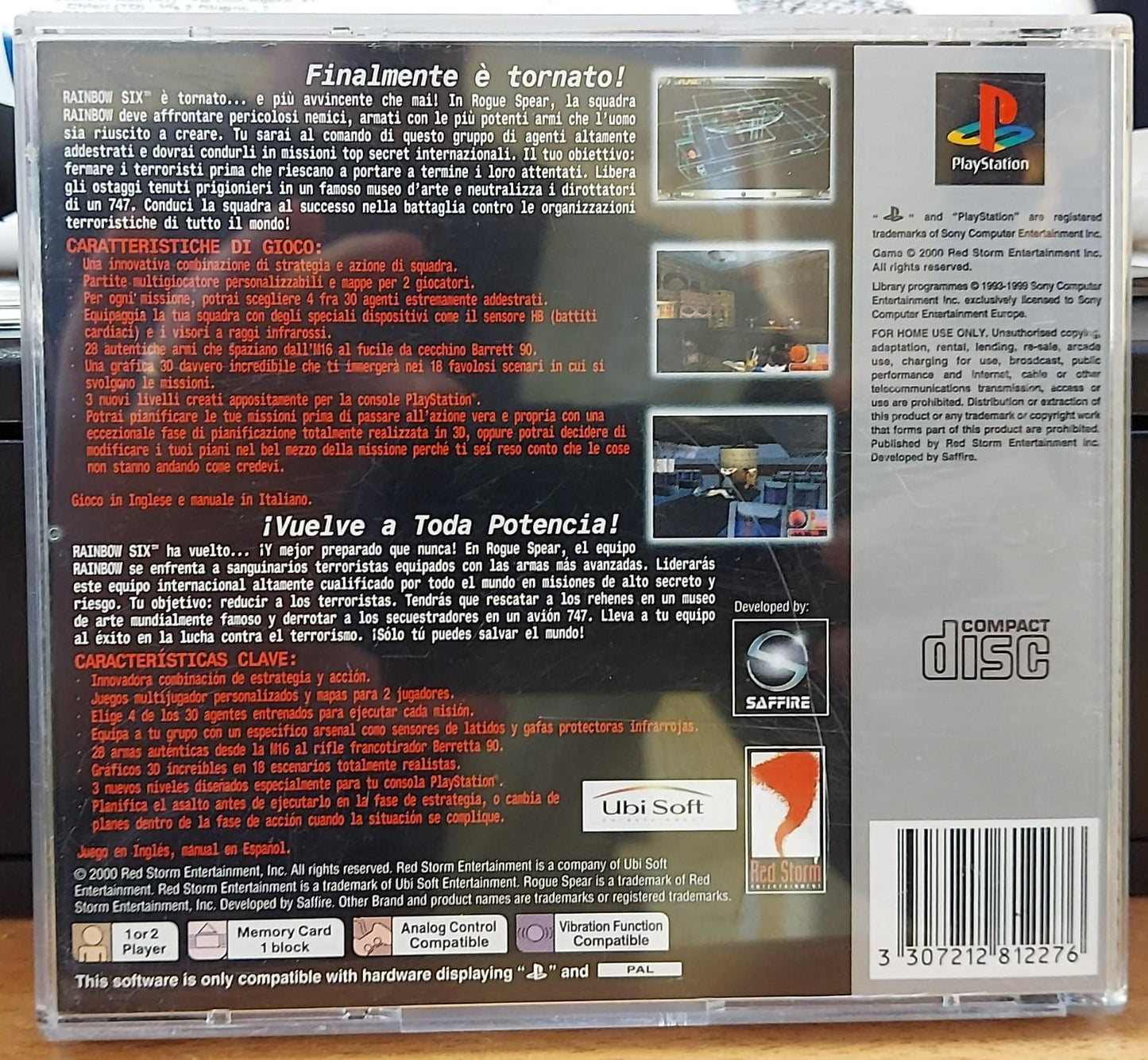 TOM CLANCY'S RAINBOW SIX ROGUE SPEAR