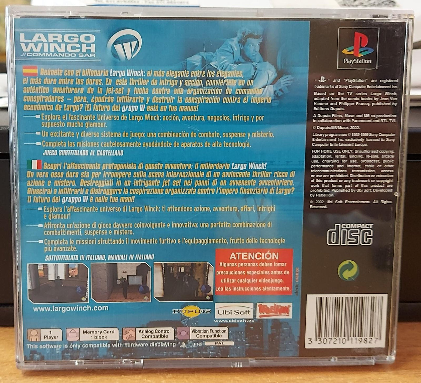 LARGO WINCH COMMANDO SAR