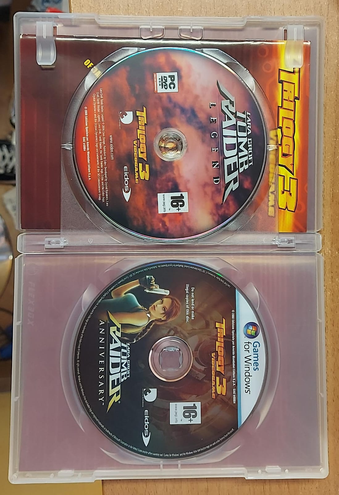 TOMB RAIDER TRILOGY (3 GIOCHI)