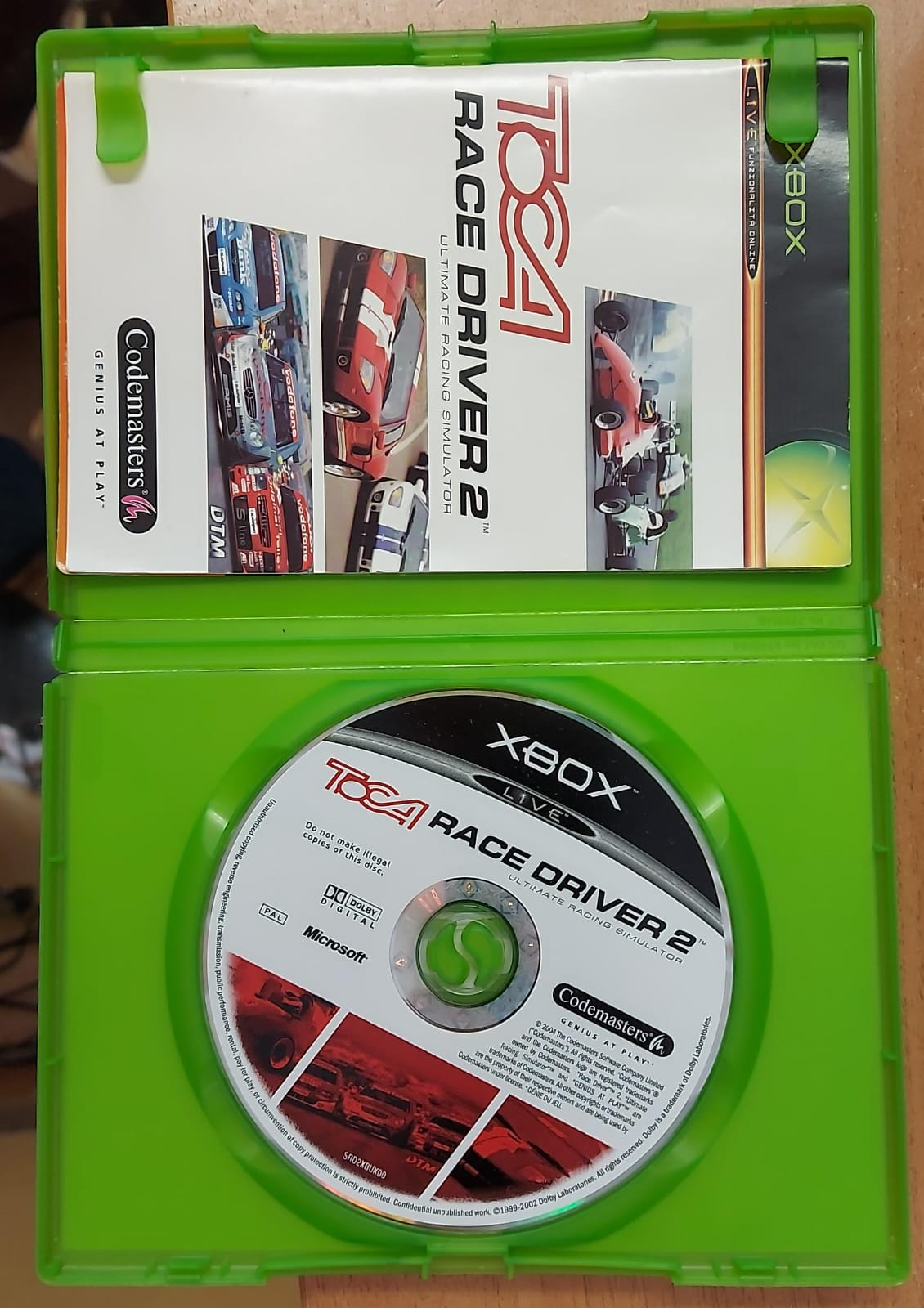 TOCA RACE DRIVER 2