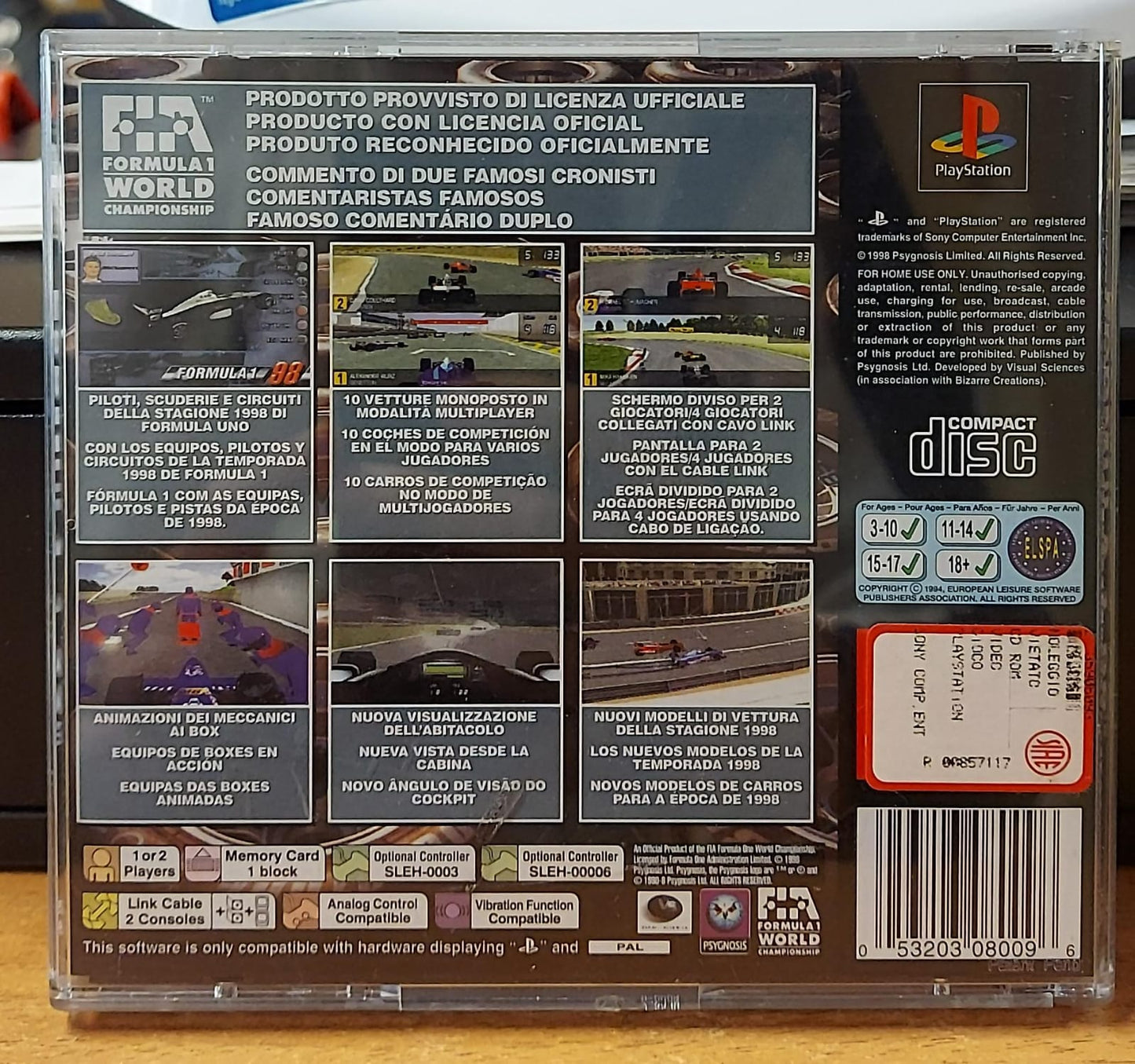 FORMULA 1 98