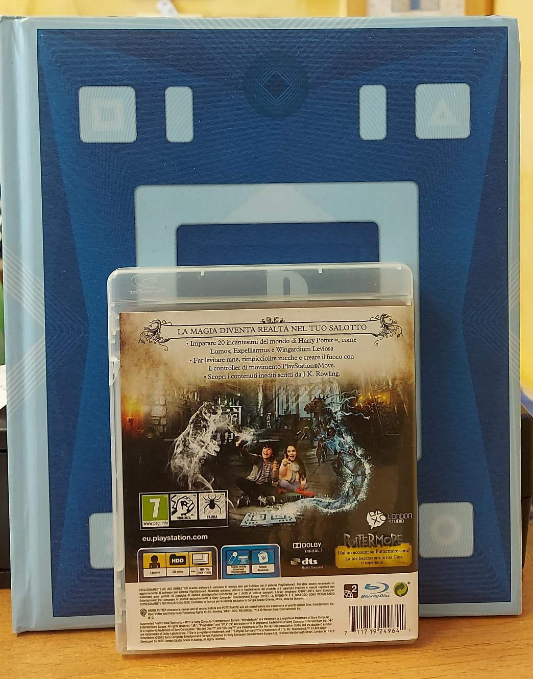 WONDERBOOK - IL LIBRO DEGLI INCANTESIMI CON LIBRO