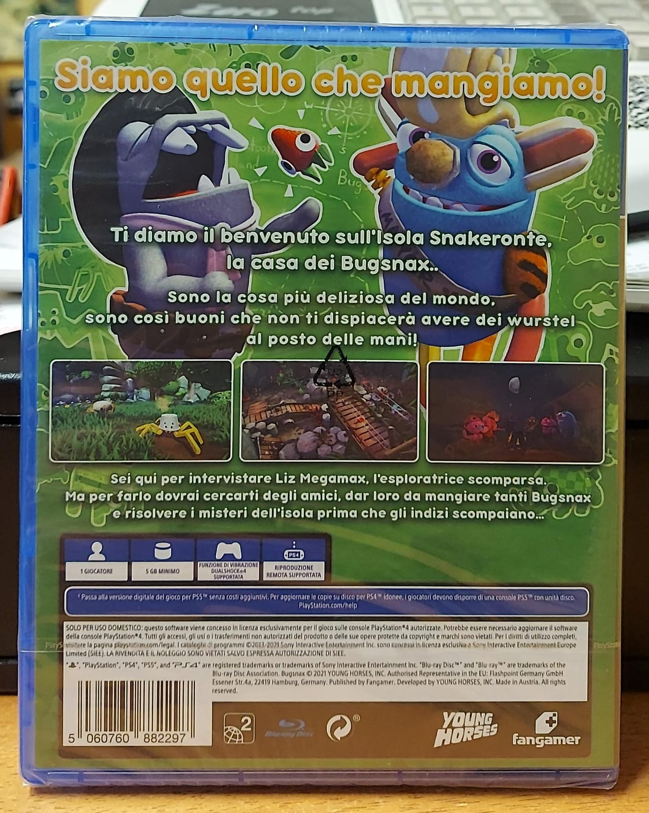 BUGSNAX - NUOVO MAI APERTO