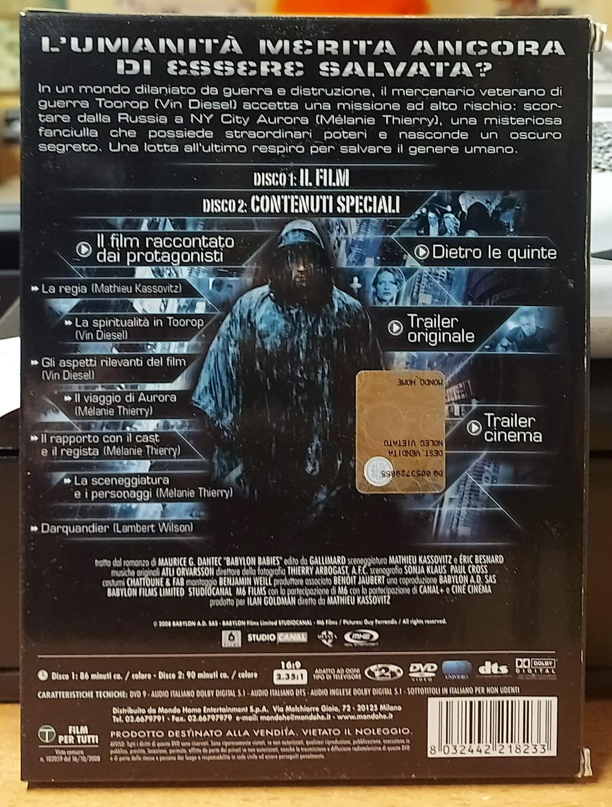 BABYLON A.D. - SPECIAL EDITION 2 DISCHI