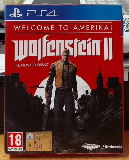 WOLFENSTEIN 2 THE NEW COLOSSUS WELCOME TO AMERIKA! - GIOCO NUOVO MAI APERTO