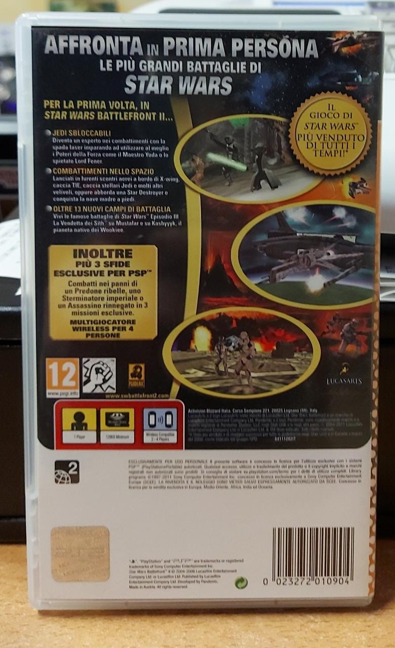 STAR WARS BATTLEFRONT 2 - PSP ESSENTIALS