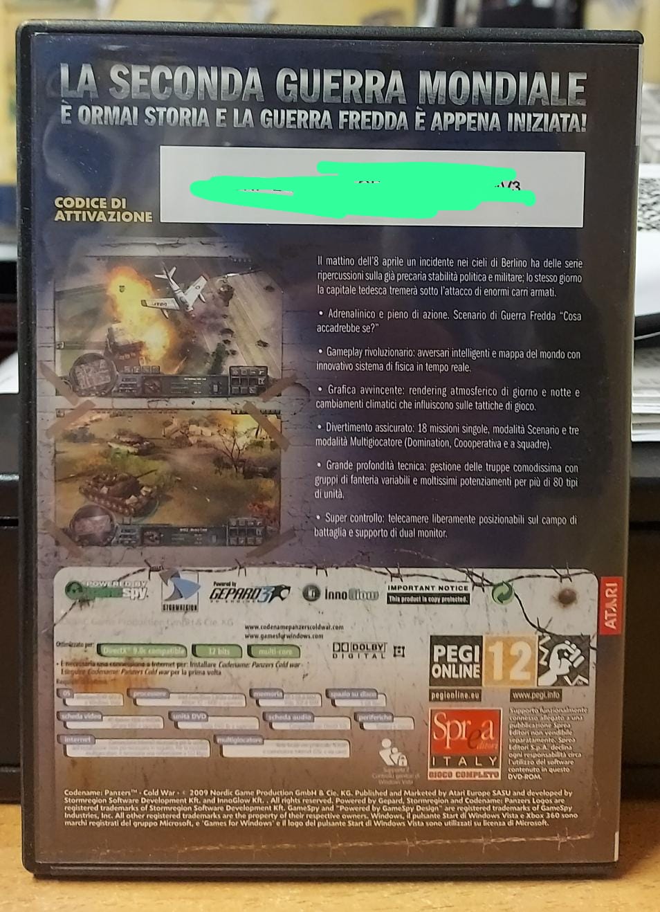 CODENAME PANZERS COLD WAR