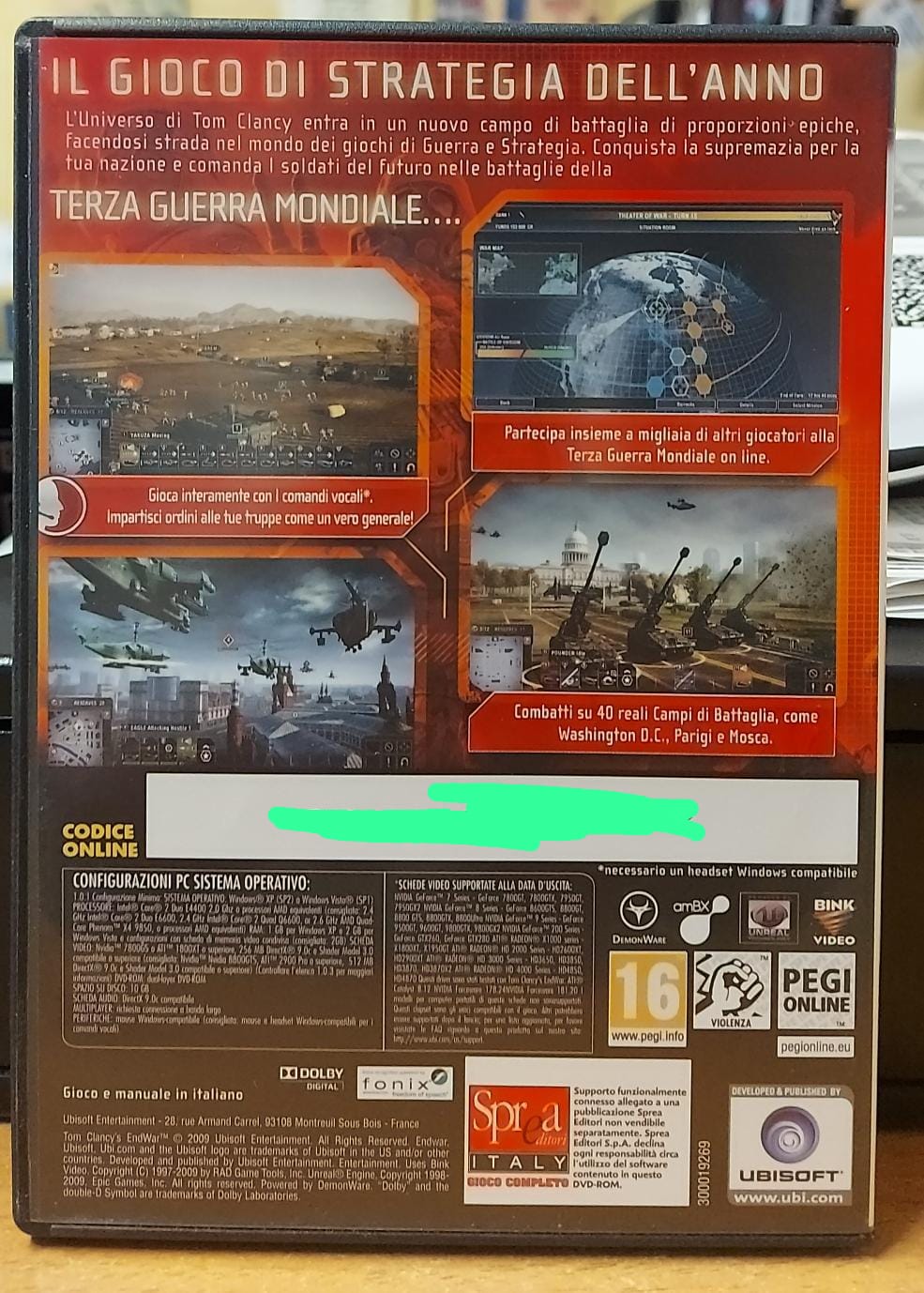 TOM CLANCY'S ENDWAR