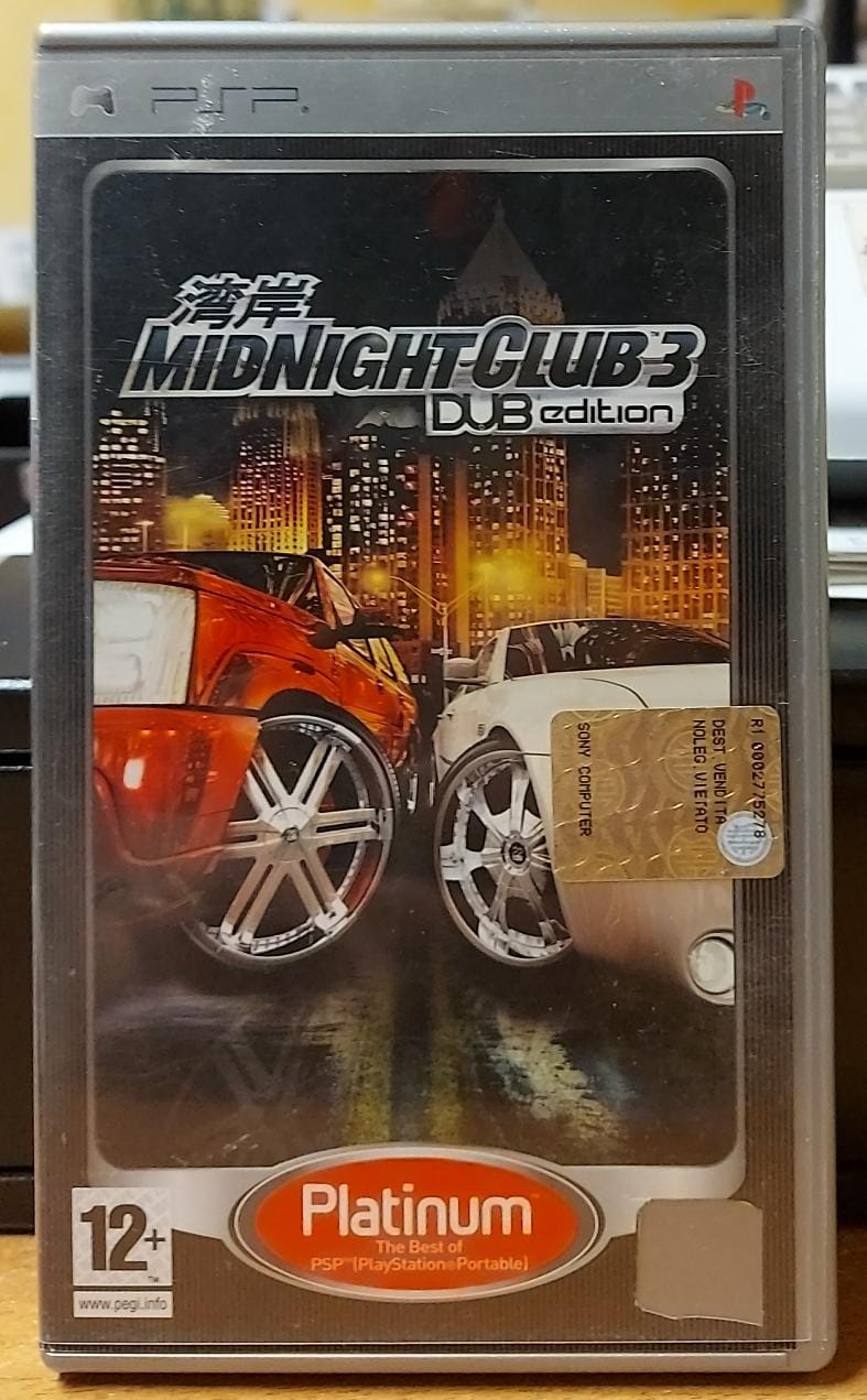 MIDNIGHT CLUB 3 DUB EDITION - PLATINUM