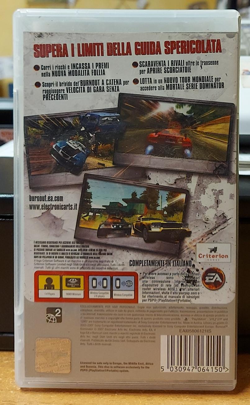 BURNOUT DOMINATOR - PLATINUM