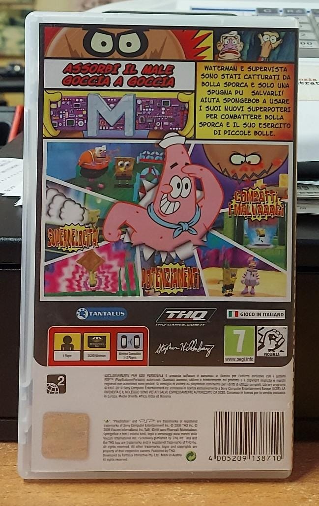 SPONGEBOB IL VENDICATORE IN GIALLO - ESSENTIALS