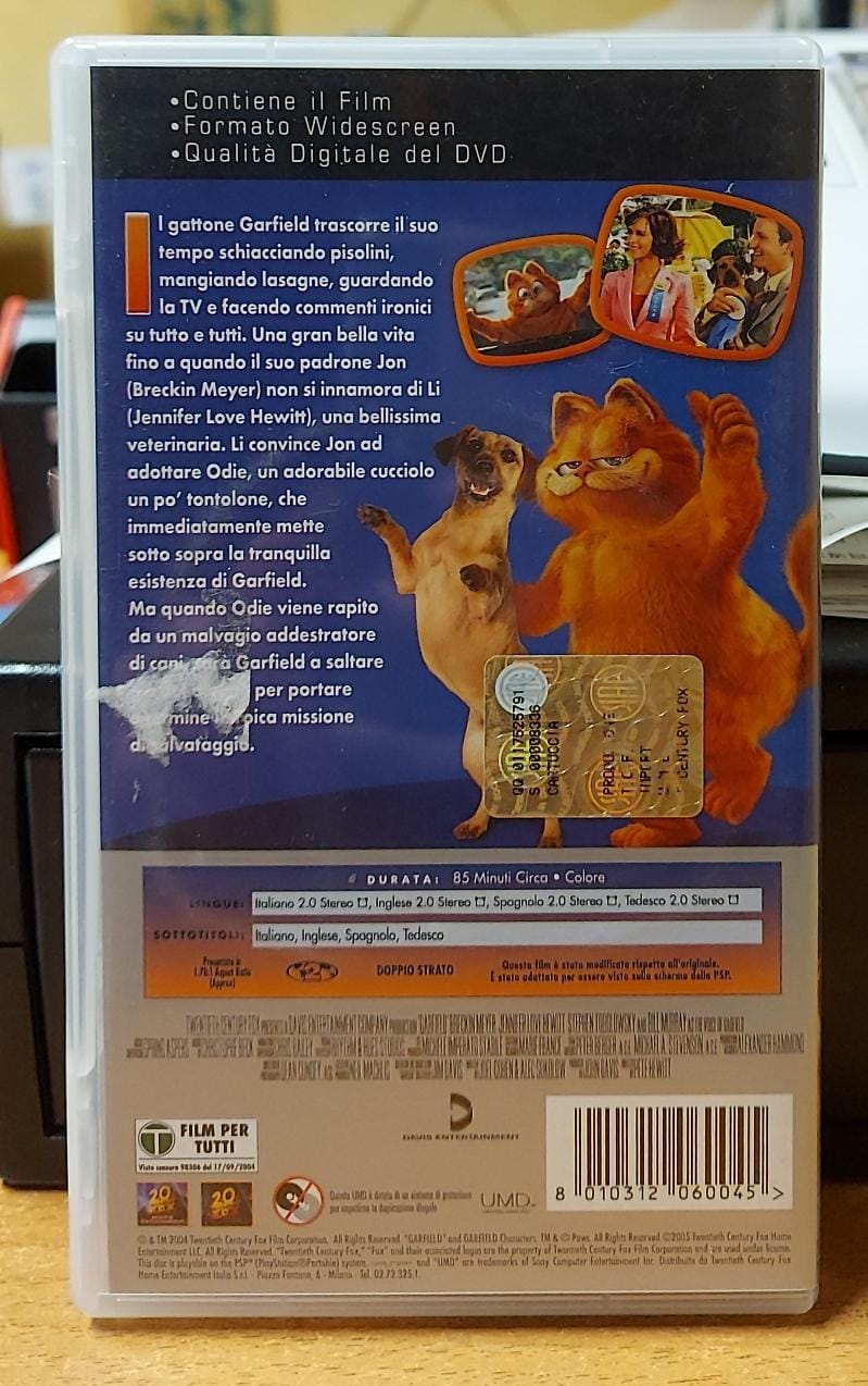 GARFIELD IL FILM - UMD FILM