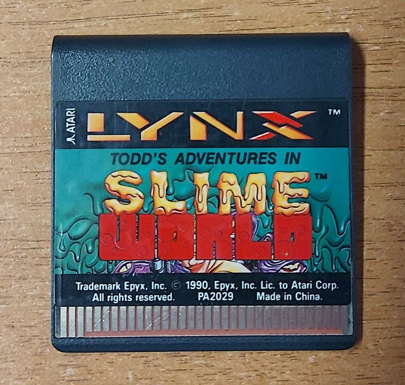 TODD'S ADVENTURES IN SLIME WORLD - SOLO CARTUCCIA