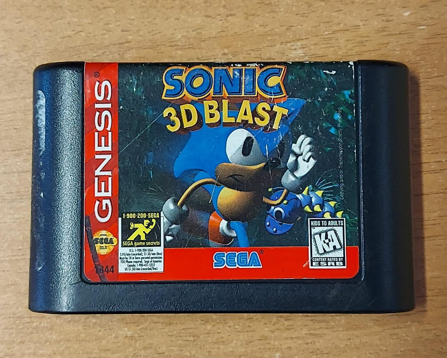 SONIC 3D BLAST - GENESIS - SOLO CARTUCCIA