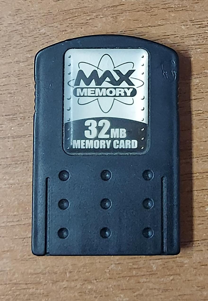 MEMORY CARD PLAYSTATION 2 32 MB MAX MEMORY