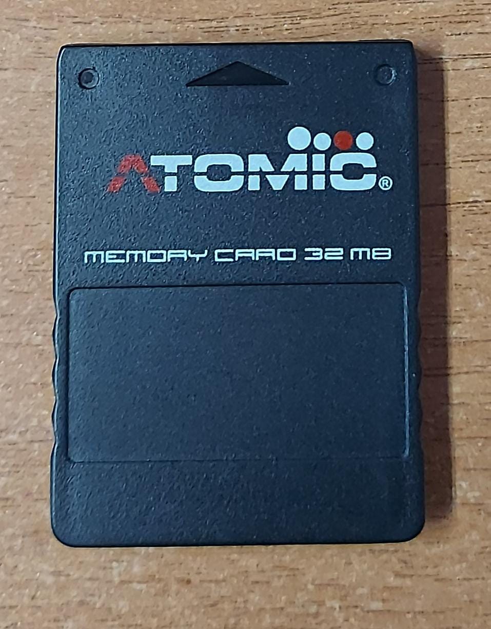 MEMORY CARD PLAYSTATION 2 32 MB ATOMIC
