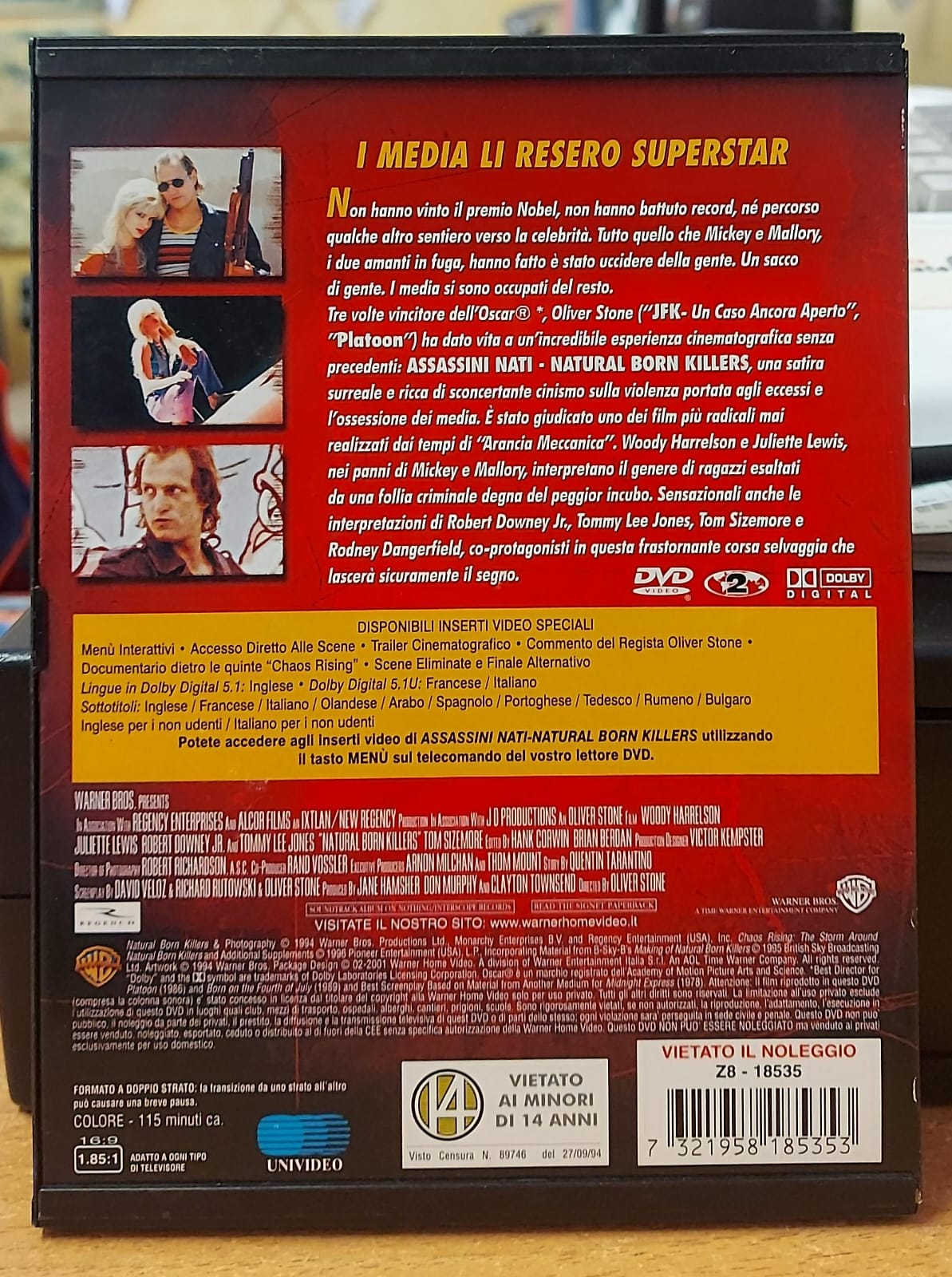 ASSASSINI NATI NATURAL BORN KILLERS - SNAPPER