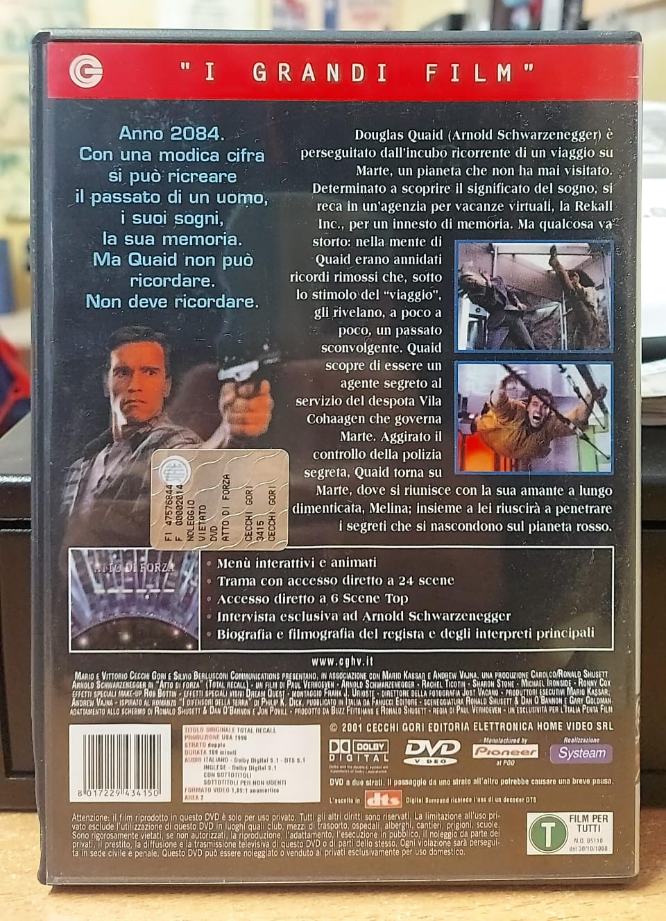 ATTO DI FORZA TOTAL RECALL