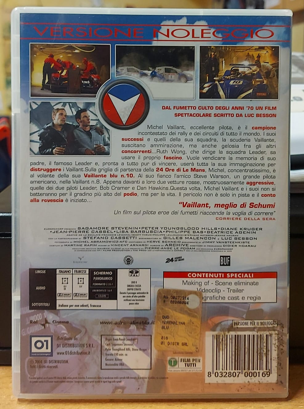 ADRENALINA BLU LA LEGGENDA DI MICHEL VAILLANT