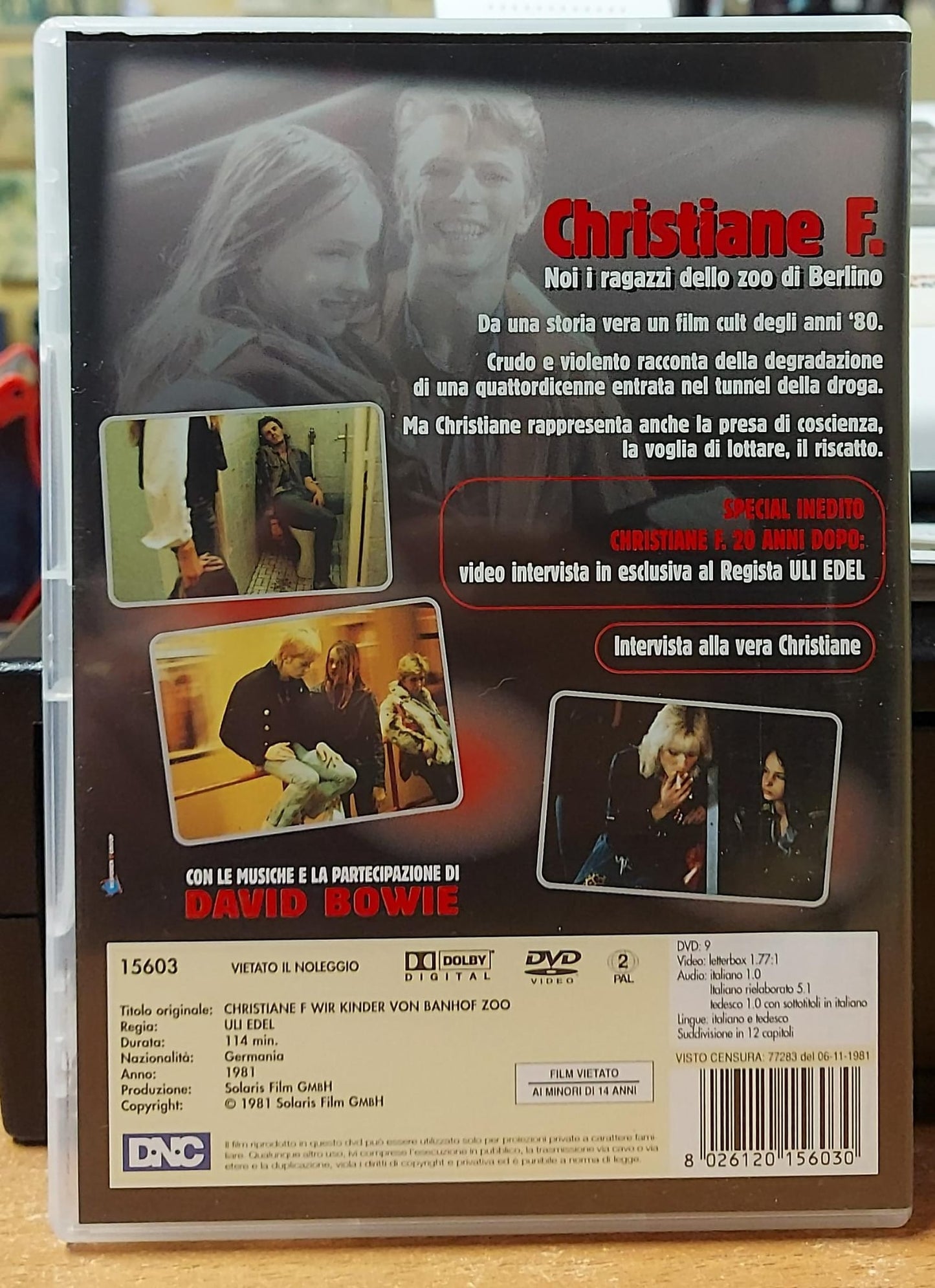 CHRISTIANE F. NOI I RAGAZZI DELLO ZOO DI BERLINO